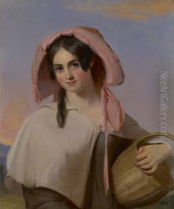 Elizabeth Cook (Mrs. Benjamin Franklin Bache) as The Country Girl by Thomas Sully