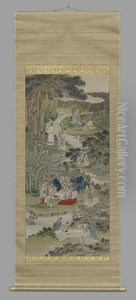 Elegant Gathering in the Western Garden Elegant Gathering in the Western Garden