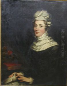 Mrs. John Trumbull (Sarah Hope Harvey) (1774-1824) by John Trumbull