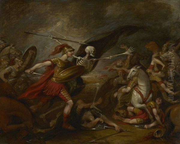 Joshua at the Battle of Ai - Attended by Death - view 1