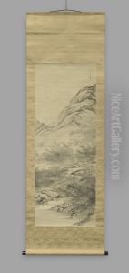 Deep and Quiet Bamboo Grove by a Ravine Deep and Quiet Bamboo Grove by a Ravine