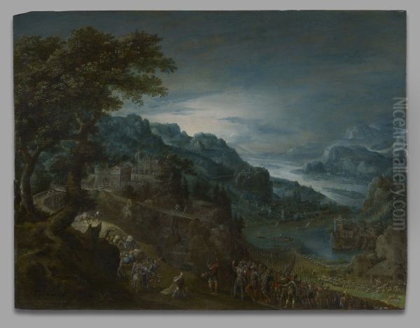 The Reconciliation of Jacob and Esau - view 1