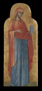 Saints Mary Magdalene and John the Baptist by Paolo Veneziano