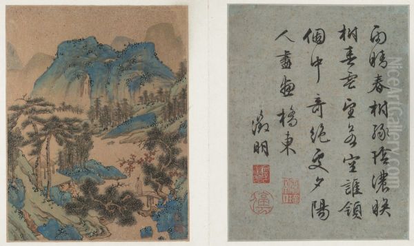 Landscapes in the Blue-Green Style - view 1