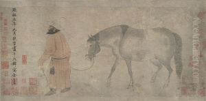 The Three Horse by Zhao Mengfu