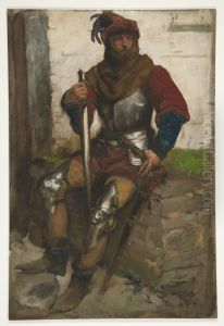 Man in Armor by Edwin Austin Abbey