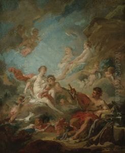 Venus in the Workshop of Vulcan by Francois Boucher