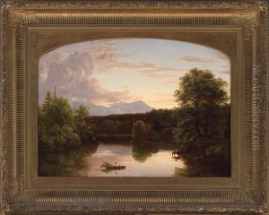 North Mountain and Catskill Creek by Thomas Cole
