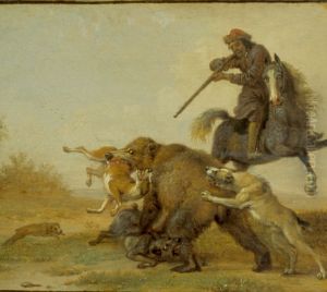 Punishment of a Hunter by Paulus Potter