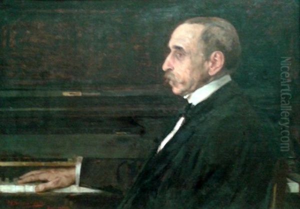 Portrait of the pianist Artur Napoleao - view 1