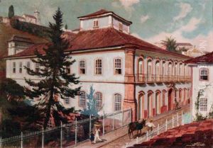 Casa dos Contos em Ouro Preto, MG.