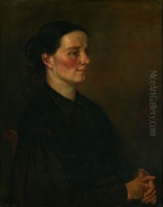 Juliette Courbet by Gustave Courbet