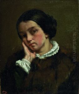 Zelie Courbet by Gustave Courbet