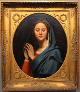 A Virgem do Veu Azul by Jean Auguste Dominique Ingres