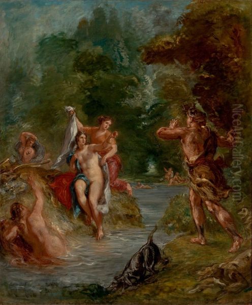 The Summer - Diana surprised by Actaeon - view 1