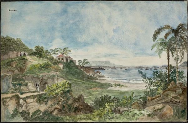 Landscape of Guanabara bay - view 1