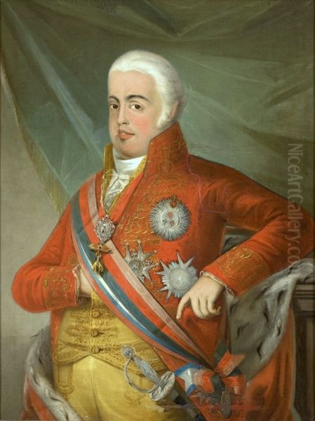 Portrait ofJohn VI of Portugal - view 1