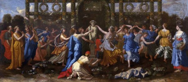 Hymenaios Disguised as a Woman During an Offering to Priapus - view 1