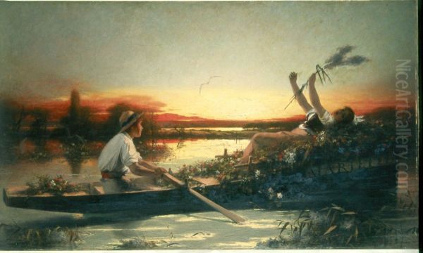 On the Rhone at Arles - view 1