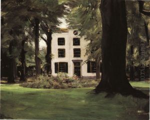 Landhaus in Hilversum by Max Liebermann