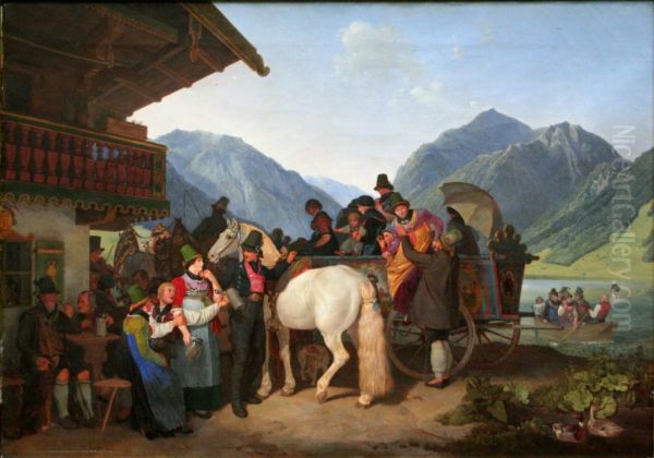Saint Leonard's Festival in Fischhausen, Schliersee - view 1