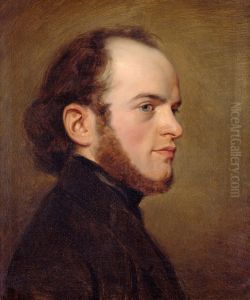 Portrait of the young Adolph Menzel