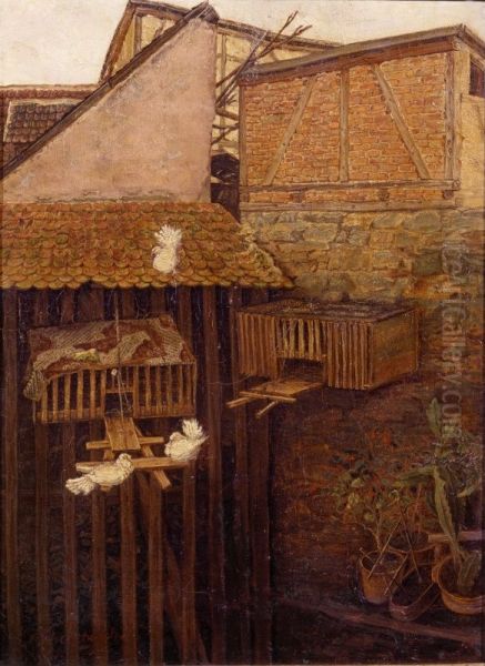 Corner in a yard - view 1