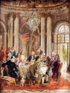Konig Friedrichs II. Tafelrunde in Sanssouci