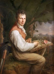 Portrait ofAlexander von Humboldt by Friedrich Georg Weitsch