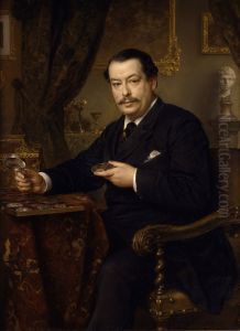 Der Bankier Itzinger by Ludwig Knaus