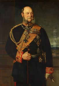 Bildnis Wilhelm I., Deutscher Kaiser und Konig von Preussen by Baron Heinrich von Angeli