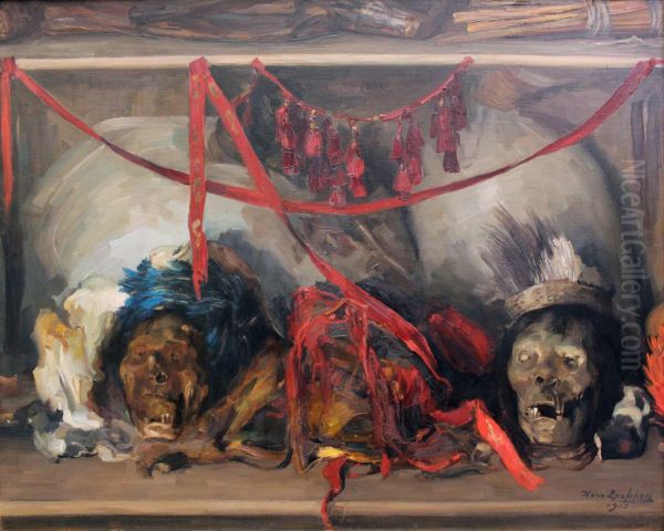 Ancient Peruvian Tomb Artefacts - view 1
