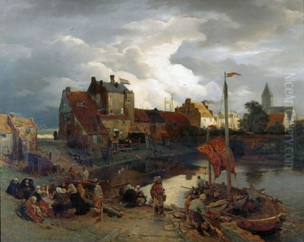 In the port of Ostend - view 1