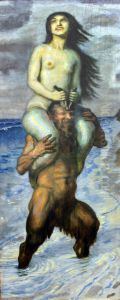 Faun und Nixe by Franz Stuck