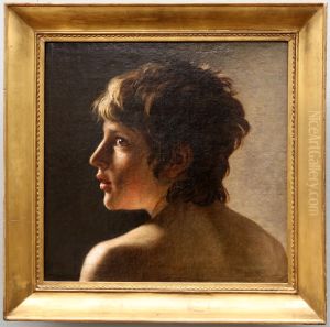 Kopf eines Junglings (Jean-Baptiste Vermay) by Gottlieb Schick