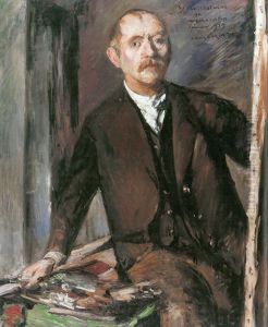 Self-Portrait on the Easel