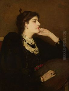 Lady in black Lady in black