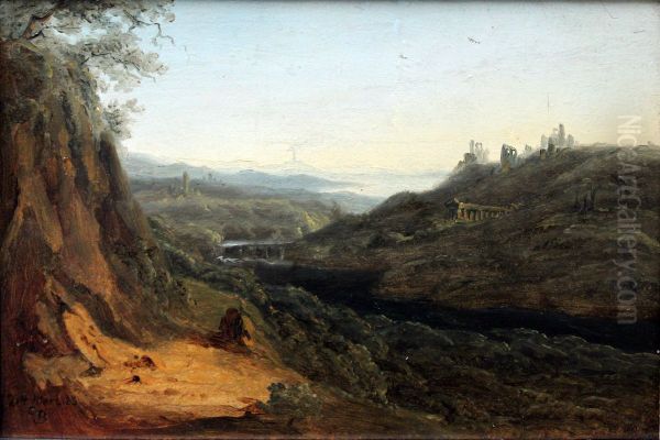 Fantasy Mountain Scene - view 1