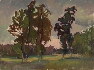 Landscape by Nikolai Triik