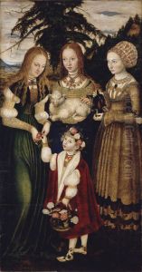 Katharinenaltar (linker Seitenflugel, Innenseite)