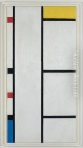 Composition (no. III) blanc-jaune by Piet Mondrian