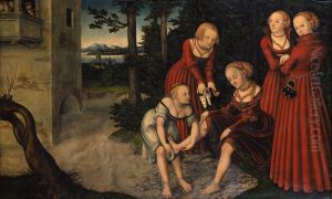 David and Bathsheba by Lucas The Younger Cranach