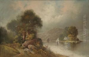 Hudson Valley Landscape by William Henry Chandler