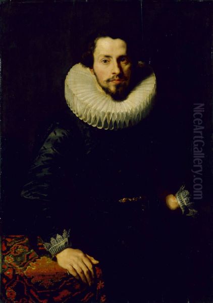 Portrait of a Man at a Table - view 1