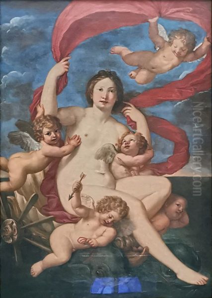 Galatea in the Shell Cart - view 1