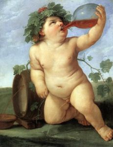 Drinking Bacchus by Guido Reni
