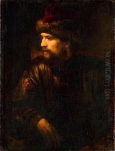 Man with a fur hat Man with a fur hat
