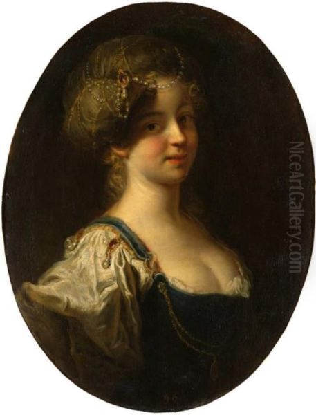 Bildnis einer Dame mit Turban - view 1