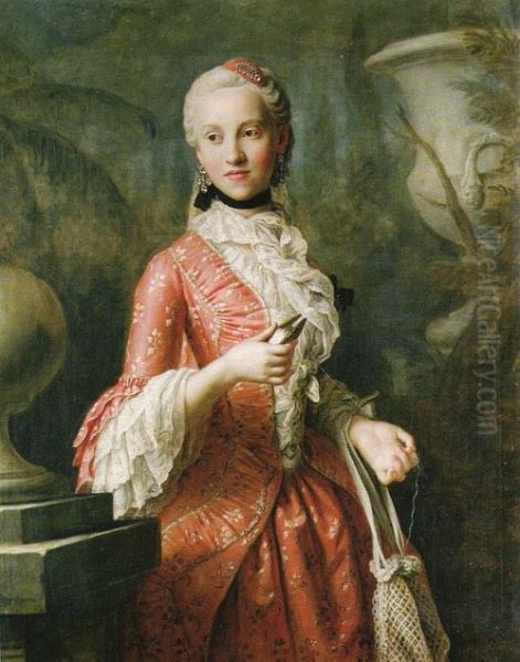 Portrait ofMaria Kunigunde of Saxony(1740-1826), Abbess of Thorn and Essen, daughter ofAugustus III of Poland - view 1