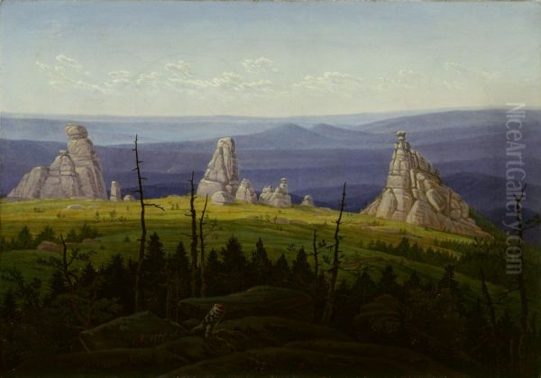 The ,,Three Stones" in the Giant Mountains - view 1